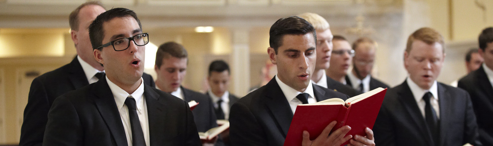 Seminarians at Lauds