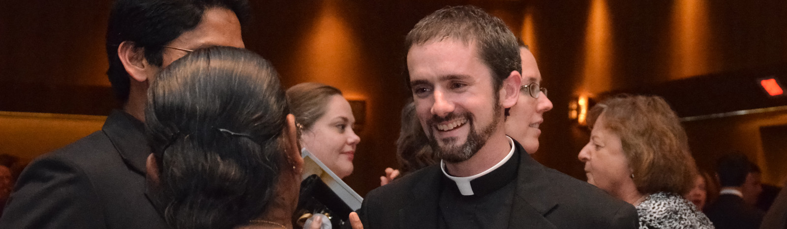 Fr. Patrick Burns with a Smile